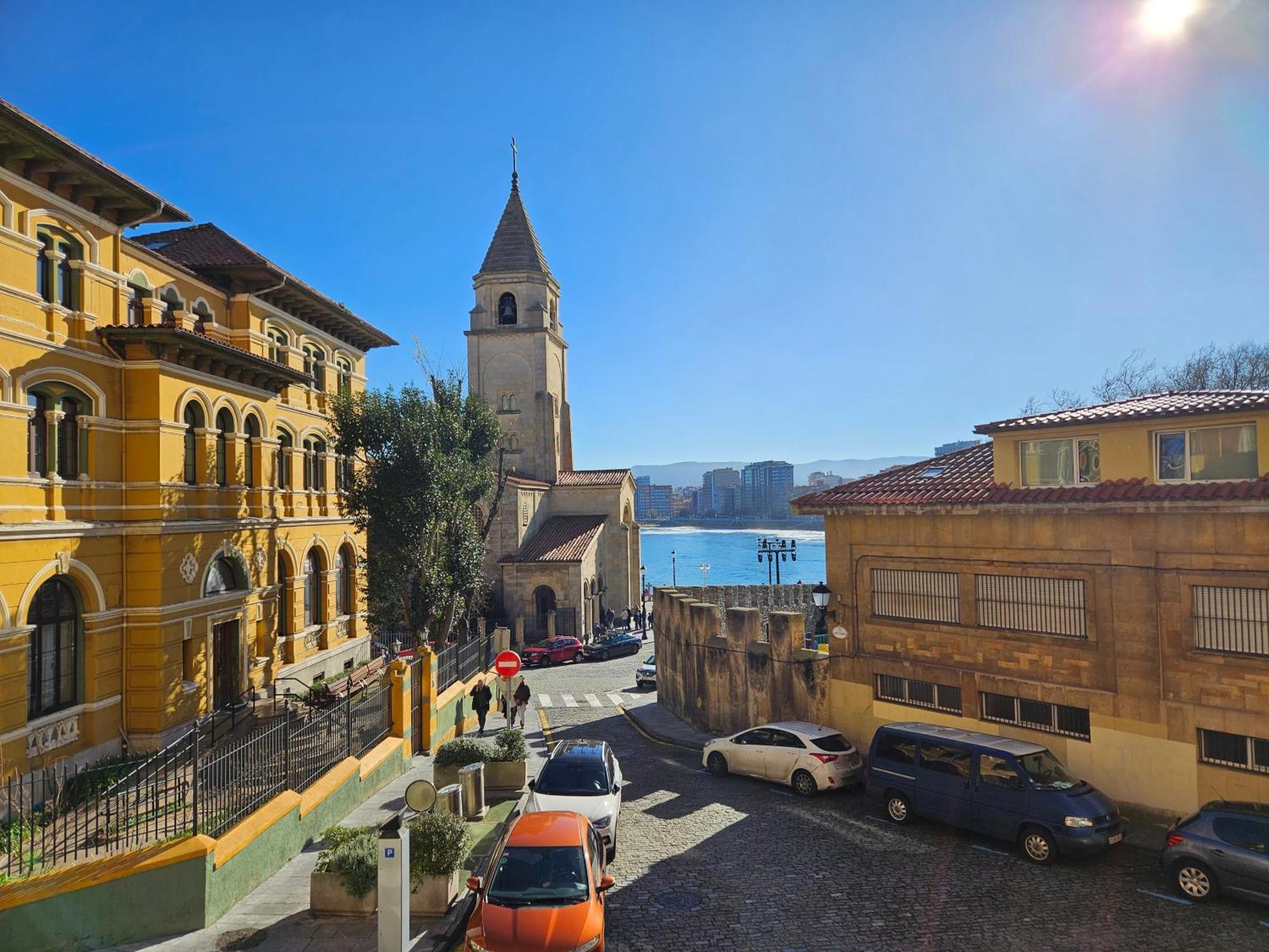 130A - Precioso Apartamento En Cimadevilla Gijón Dış mekan fotoğraf